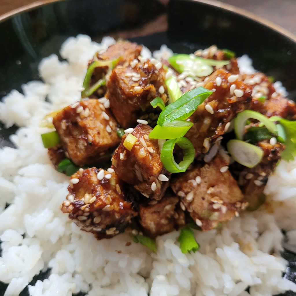 Sticky no-beef vegan plant based recipe