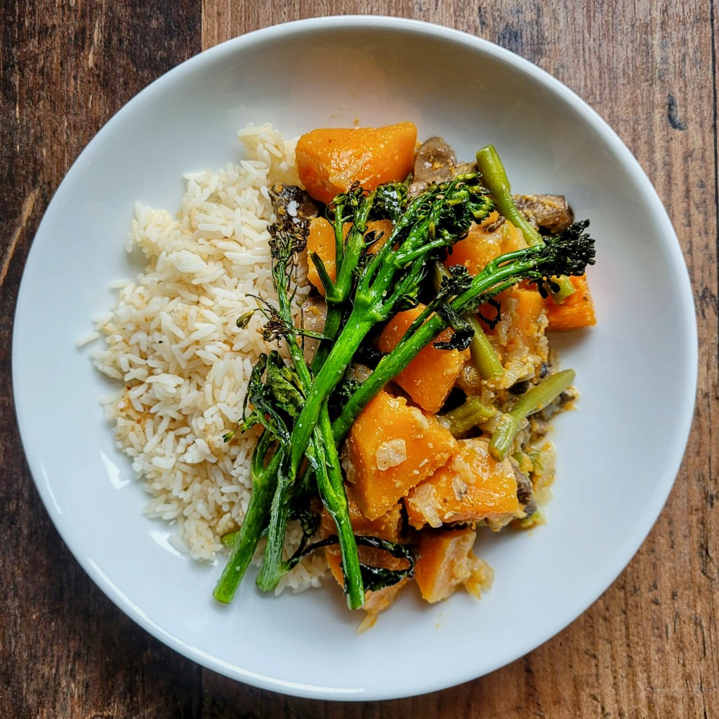 Easy Vegan Butternut Thai Red&nbsp;Curry