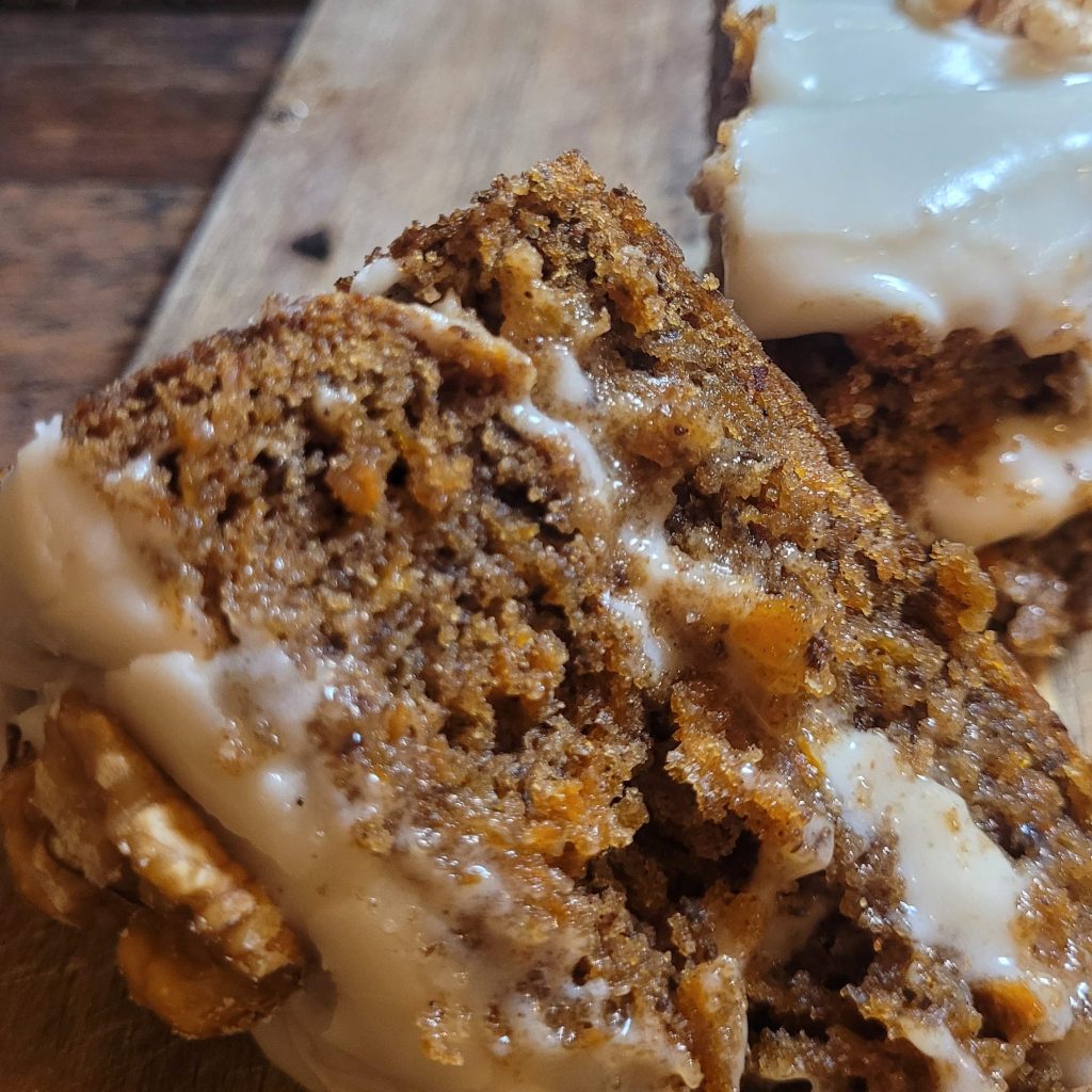 Carrot Cake with the BEST EVER&nbsp;frosting!