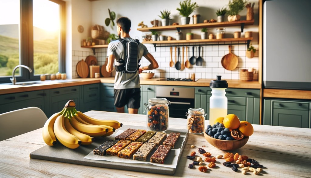 vegan plant-based runner meal-prep with natural whole foods